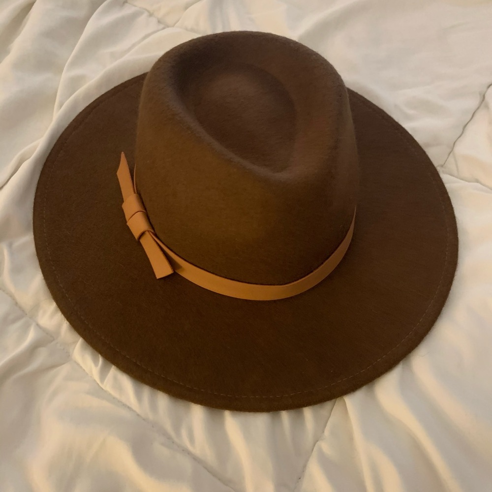 Felt Wide Brim Fedora
